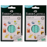 Picture of Faber-Castell Multipurpose Tack-It, Sea Blue, Pack of 2