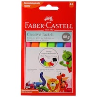 Faber-Castell Multipurpose Tack-It, Multicolour, Set of 90