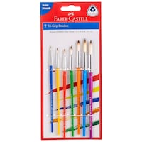 Picture of Faber-Castell Tri-Grip Brush, Set of 7