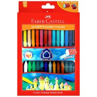 Picture of Faber-Castell 24-Piece Grip Erasable Crayon Set