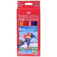 Faber Castell Colour Pencil, Box of 24