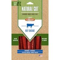 Picture of Old Wisconsin Natural Cut Beef Sausage Snack Sticks, 6oz