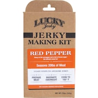 Picture of Lucky Beef Jerky Diy Red Pepper Jerky Seasoning Kit, 12 Oz