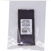 Picture of Werner Gourmet Old Fashion Beef Jerky Slab, Pack of 15