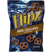Picture of Flipz Milk Chocolate Covered Pretzels, 5oz - Pack of 4