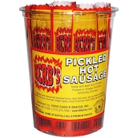 Herb’s Pickled Hot Sausages, 24 Count