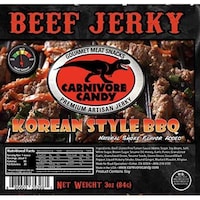 Picture of Carnivore Candy Beef Jerky, 3pcs, 3oz