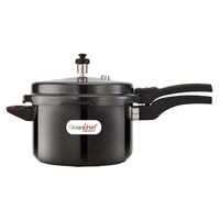 Greenchef Hard Anodized Induction Base Pressure Cooker, 5 litre