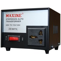 Maxine Voltage Convertor, Black, 250 W