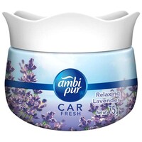 Picture of Ambi Pur Gel Car Freshener, Relaxing Lavender, 75gm