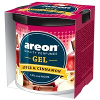Picture of Areon Gel Car Air Freshener, Apple and Cinnamon, 35gm