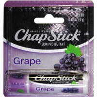 Picture of Chapstick Grape Flavored Lip Balm, 0.15oz