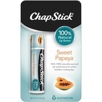 Picture of ChapStick 100% Natural Sweet Papaya Lip Butter Tube, 0.15oz