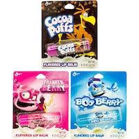 Picture of Taste Beauty Cereal Booberry, Frankenberry & Cocoa Puffs Flavored Lip Balm