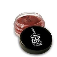 Picture of Lip Ink Organic Vegan Tinted Waxless Lip Balm, Forest Dark Brown #1