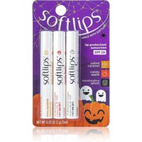 Picture of Softlips Halloween Lip Balm - Salted Caramel, Candy Apple & Marshmallow Ghost