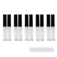 Picture of Empty Lip Gloss Wand Bottle Tube, 1.3ml, Pack of 10
