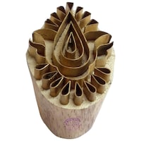 Picture of Royal Kraft Decorative Shape Leaf Brass Printing Block