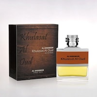 Al Haramain Khulasat Al Oud Spray Unisex Spray Perfume, 100ml, Carton of 12