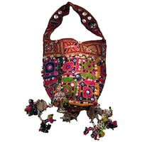 Traditional Jhola Bag, Multicolour