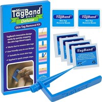 Picture of TagBand Micro Deluxe Skin Tag Remover Device with Bands & Cleansing Wipes Kit