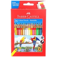 Picture of Faber-Castell Triangular Grip Colour Pencils, Set of 36