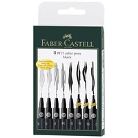 Picture of Faber-Castell Artist 8-Piece Pen Set