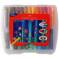 Faber-Castell Oil Pastel Set, Box of 25