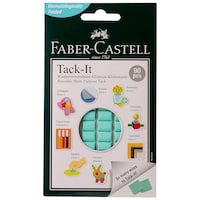 Picture of Faber-Castell Adhesive Creative Tack-It, Sea Blue, Set of 90