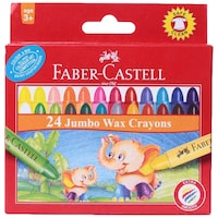 Picture of Faber-Castell Jumbo Wax Crayons, Set of 24