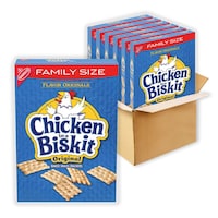 Picture of Nabisco Chicken In A Biskit Snack Crackers, Family Size, 6Pack - 12oz