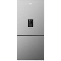Hisense Double Door Refrigerator, RB605N4BS1, 605L, Silver