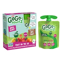 Picture of Gogo Squeez Applesauce, Apple Berry, 4 Pouches - 3.2oz
