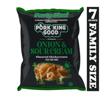 Picture of Pork King Good Onion & Sour Cream Pork Rinds, 7 Oz