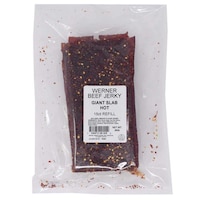Picture of Werner Hot & Spicy Beef Jerky Slab, Pack of 15