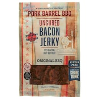Picture of Pork Barrel Bbq Uncured Bacon Jerky, 2 Oz