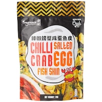 Picture of Fragrance Chilli Crab Salted Egg Fish Skin, 70gm