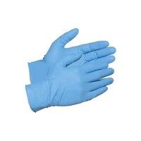 Honeywell Disposable Nitrile PF Gloves, Medium, Blue - Pack of 200