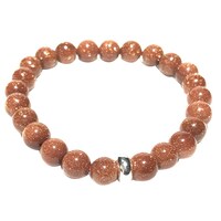 Picture of Remedywala Goldstone Attractive Bracelet, Red, 8mm