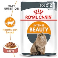 Picture of Royal Canin Feline Nutrition Intense Beauty Gravy Wet Food, 85g, Box of 12 Pouches