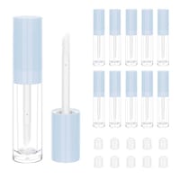 Picture of Caiya Cosmetic Lipgloss Container Tube with Syringe, 4ml, Pack of 10, Blue