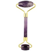 Picture of Rockcloud Natural Crystal Stone Roller Massager, Amethyst