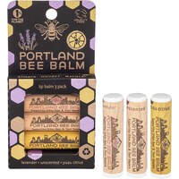 Picture of Portland Bee Balm All Natural Handmade Beeswax Based Lip Balm, 3 Count