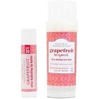 Picture of Natural Inspirations Foot Balm & Lip Butter Gift Set, Grapefruit Bergamot