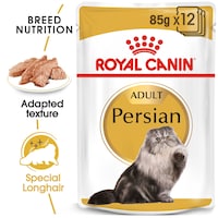 Picture of Royal Canin Feline Breed Nutrition, Wet Food, Adult Persian, 85g, Box of 12 Pouches