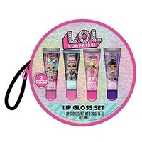 Picture of Taste Beauty L.O.L. Surprise Flavored Lip Gloss & Wristlet Case,  Pack of 4