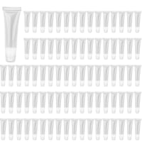Picture of Woaiwo-q Mini Plastic Soft Lip Gloss Tubes with Screw Cover, Pack of 85