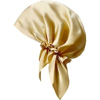 Picture of Milvia 100 Mulberry Silk Bonnet Cap, Medium to X-Large - Blond
