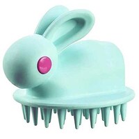 Picture of Kids Hair Shampoo Brush Scalp Massager, Blue Bunny