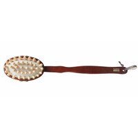 Picture of Hydrea London Professional Long Handled Massage Brush, WBH11 - Dark Brown